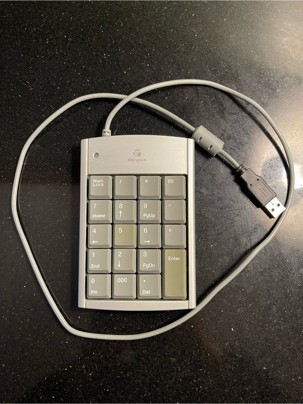 Targus Silver Wired USB Numeric Keypad